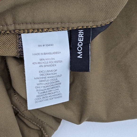 Men's Tan ALPINE Modern Shorts Size 42 - Picture 3 of 11